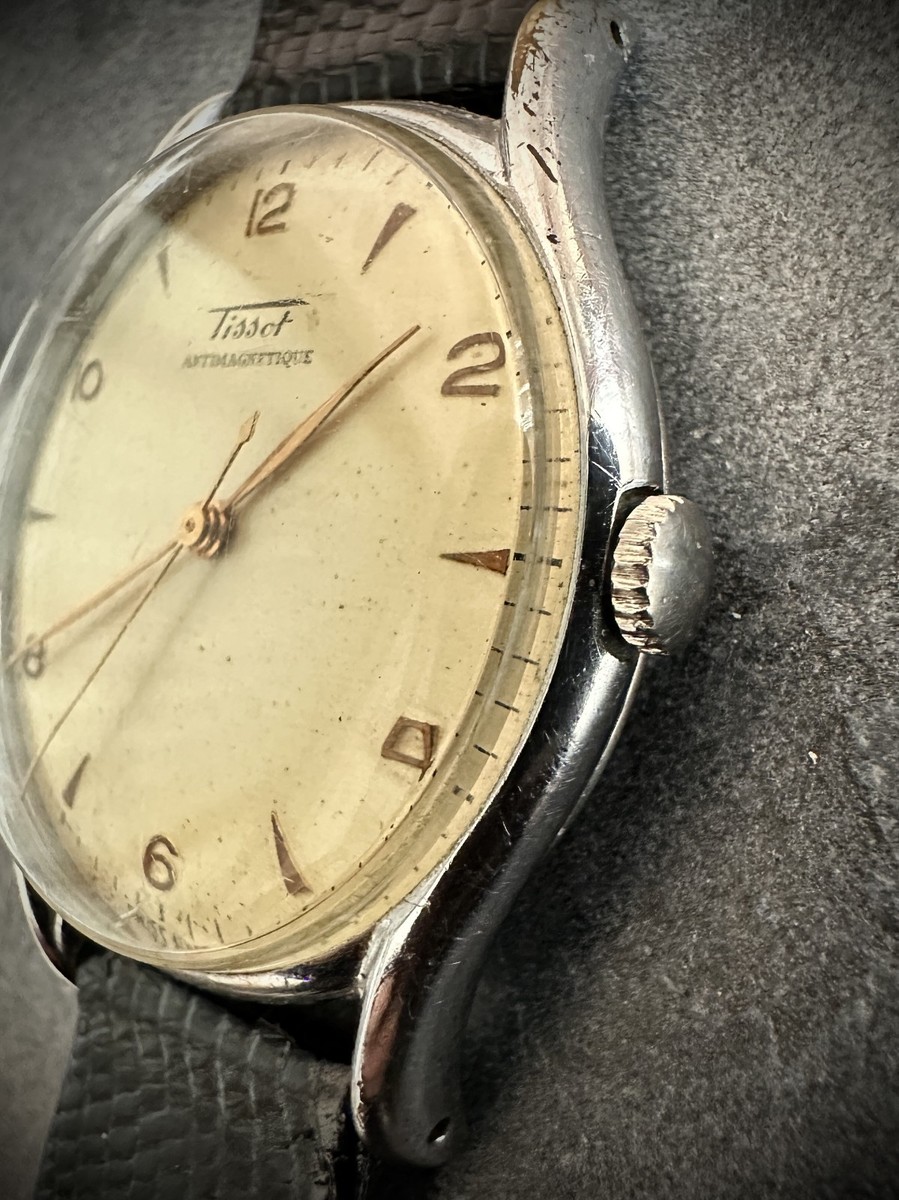 TISSOT ANTIMAGNETIQUE 1950 Swiss Made Vintage Men's Watch | eBay