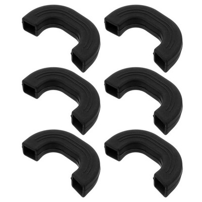 6pcs Silicone Pot Holder Covers Ear Shape Handle Covers Pot Handle