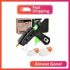 Hot Glue Gun Full Size: DEKOPRO 60/100Watt Dual Temp Hot Glue Gun Kit with 25 Gl