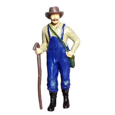 1/87 Resin Figuren Bauernhof Weide Figur Dekoration Verarbeitung lebensechte Form