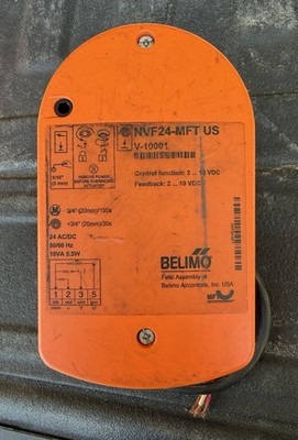 Belimo NVF24-MFT_E HVAC Damper Control Actuator 24vac/Dc