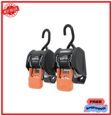F18800 CargoBuckle G3 Retractable Ratchet Tie-Down - 3,500 lbs Max Load - Qty 2