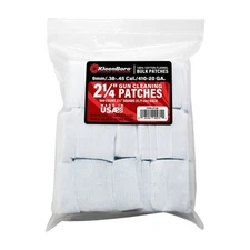 KleenBore CP18B 2-1/4" Square Cleaning Patches for .38 - .45 Cal & .410 - 20