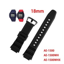 For CASIO AE-1500 AE-1500wh AE-1500WHX Silicone Straps Watch Band Resin