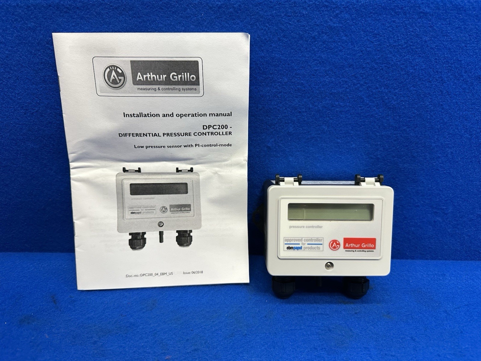 Digital Differential Pressure Controller, DPC200-EP