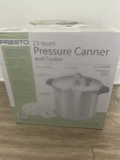 Presto 01781 23qt Pressure Canner & Cooker - Silver