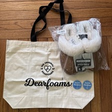 Women's Fireside by Dearfoams Limited Edition "Kindness Wins" Shearling Size 9