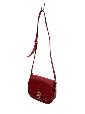 Giovanni Valentino Shoulder Bag -- RED from Japan