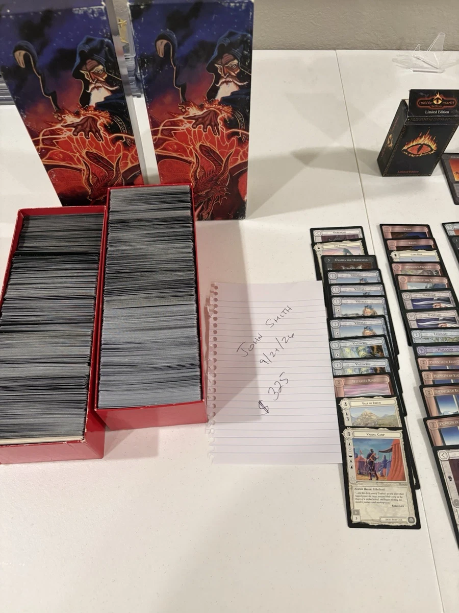 Collectible Middle-earth CCG Card Games for sale | eBay