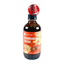360 Nutrition Ashwagandha & Reishi Root Supplement Drops - 4 fl oz