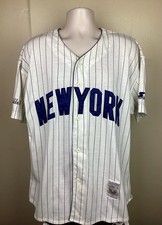 Vintage 90s Starter 1923 New York Yankees Jersey Pinstripes MLB Embroidered L