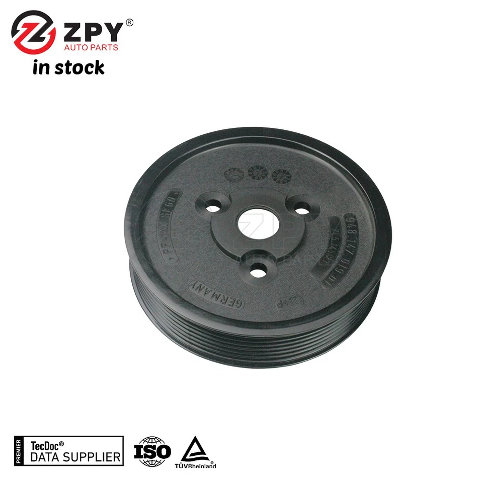 ZPY New Power Steering Pump Pulley For Porsche Panamera Cayenne 948 147 019 01 - Image 4 of 4