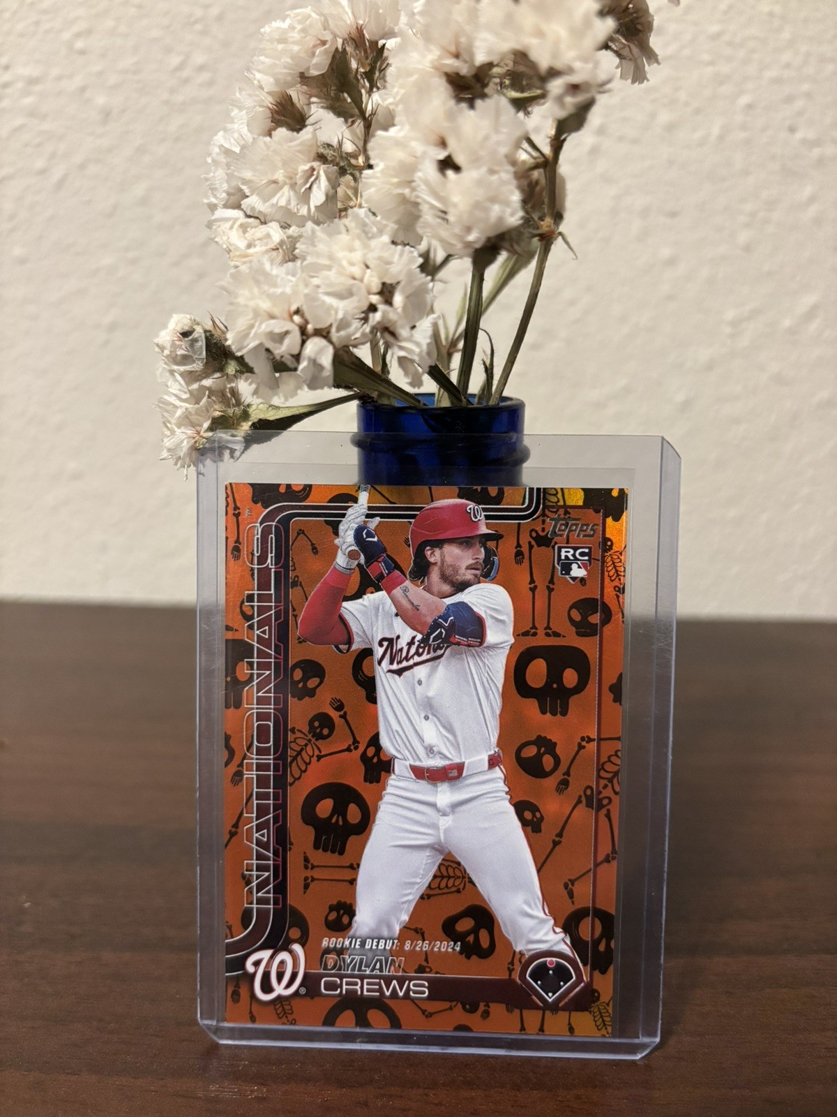 2025 topps update seris- Dylan Crews Mummy Rookie debut /50