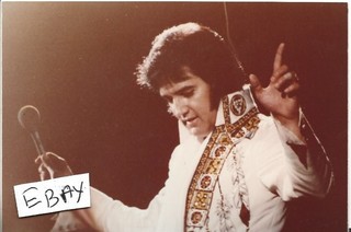 RARE ELVIS ORIGINAL PHOTO 1976 MANF.BY KODAK ESTATE FIND ACTION C.POWERS