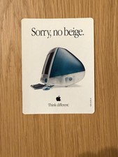 Y2K - Apple Original iMac promotional sticker