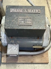 Phase-A-Matic R-10 10 Output HP 208-230VAC Input/Output Rotary Phase Converter