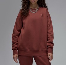 NWT Nike Jordan Women's Flight Fleece Crewneck Sweatshirt Small FV7053-231