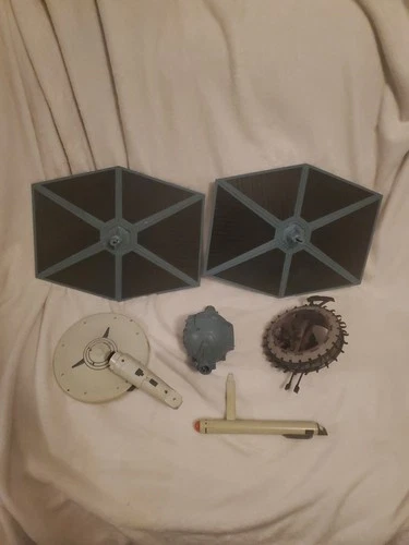 Vintage Star Wars Hasbro Parts Only Lot Old Game Pieces Attic Find