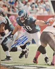 Evan Mathis Philadelphia Eagles Signed 8x10 Pic Autograph Photo
