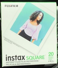 Fujifilm instax Square Instant Film, 20 Exposures, 03/2026 Expiration