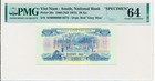 National Bank Viet Nam 20 Xu 1966 Specimen PMG  64