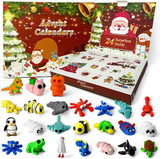 Christmas Advent Calendar 2025 3D Printing Animals, 24 Days Christmas Countdown