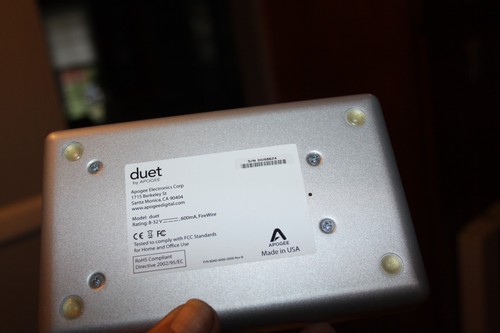 Duet by Apogee Firewire Audio Interface w/ Box and Cables - Picture 2 of 3