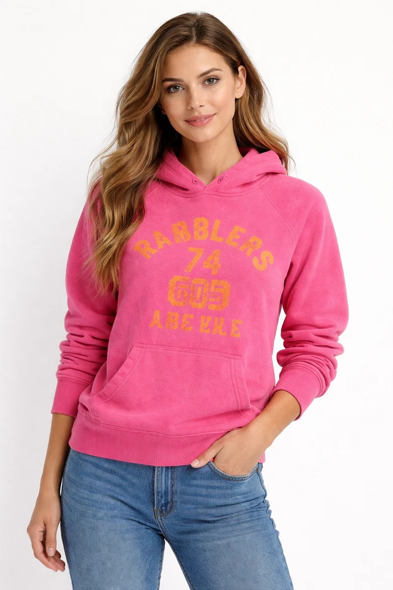 Pull à Capuche Femme American Eagle – Rose – Taille XS – Très Bon État