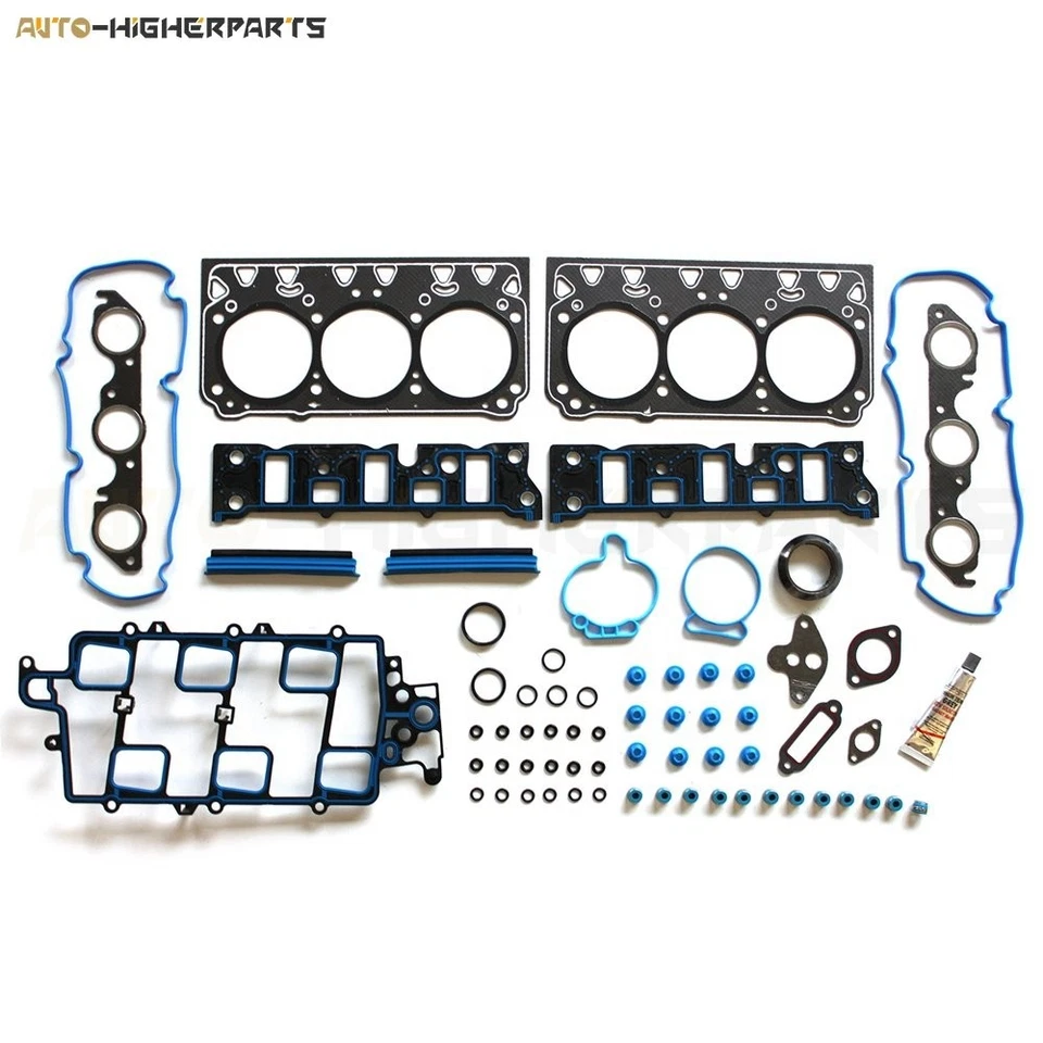 Juego de juntas de cabeza y pernos de cabeza de 3,8 L para Chevy Impala Buick Regal 2000-2003 Foto 2 de 4