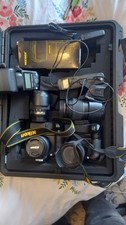 Nikon D3200 DSLR Cameras Including Lenses and Flashes