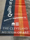 Vintage The Cleveland Museum of Art Outdoor Vinyl Banner - "Quilts of Gee's Bend — photo 2