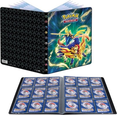 UP Pokemon Zenit der Könige Zacian & Zamazenta 9-Pocket Album / Karten Portfolio