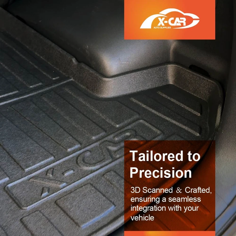 Heavy Duty Waterproof Cargo Rubber Mat Boot Liner for Hyundai Tucson 2015-2021 - image 2 of 4