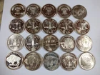 1 oz silver round 0.999 (20 rounds = 20 oz total) Mix Lot