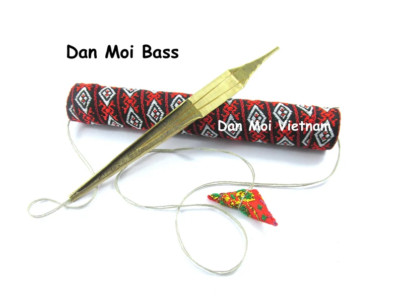 SET OF 2 Bass Jaw harp Brass Jew's harp Mouth Harp lips twanger DAN MOI Hmong