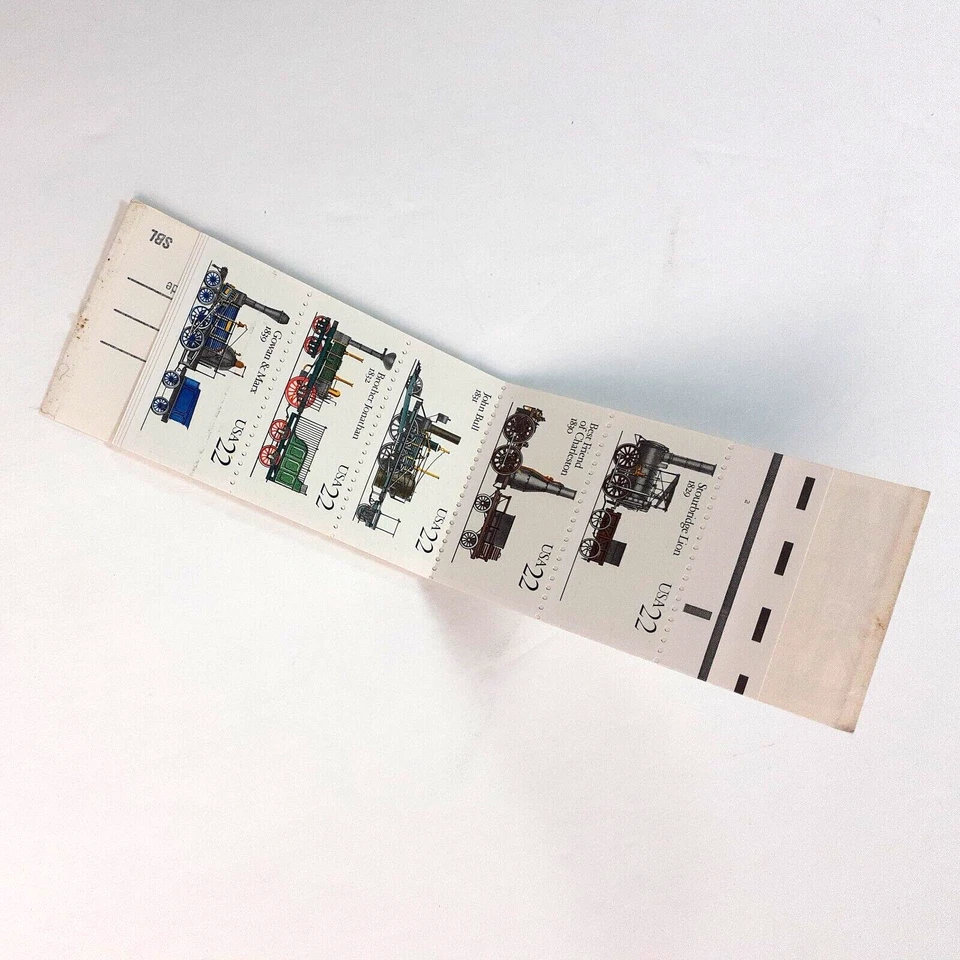 U.S. Scott #BK163, $4.40 Steam Locomotives, Mint in Excellent Condition - Image 3 of 4