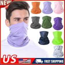 Face Mask Balaclava Tube Bandana Cover Snood Neck Gaiter Scarf Reusable   