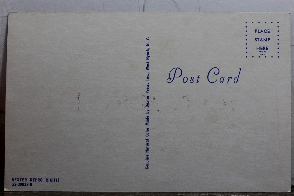 New Jersey NJ Bradley Beach Fishing Postcard Old Vintage Card View