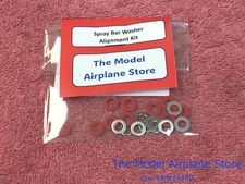 Universal 4 mm Needle Valve Spraybar Washer Kit for Gas Model Airplane Engines
