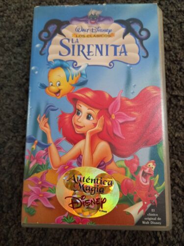 La Sirenita (VHS, 1998, Walt Disney los Clásicos) Original - Imagen 1 de 4