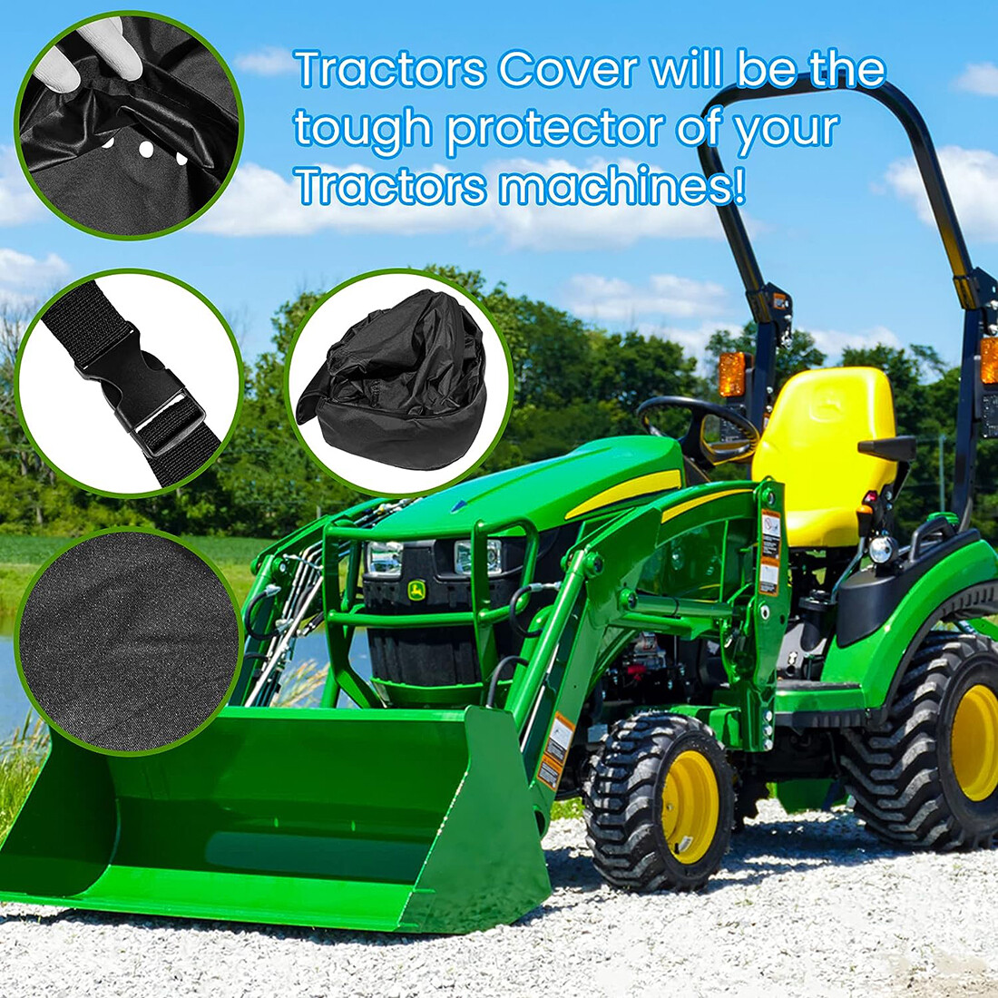 for John Deere Compact Utility Tractor Large Cover LP95637 eBay