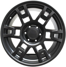 Tr1 17x9 Et-12 6x139.7 Cb106.1 Matte Black Wheel Fits Tacoma 4runner One Rim