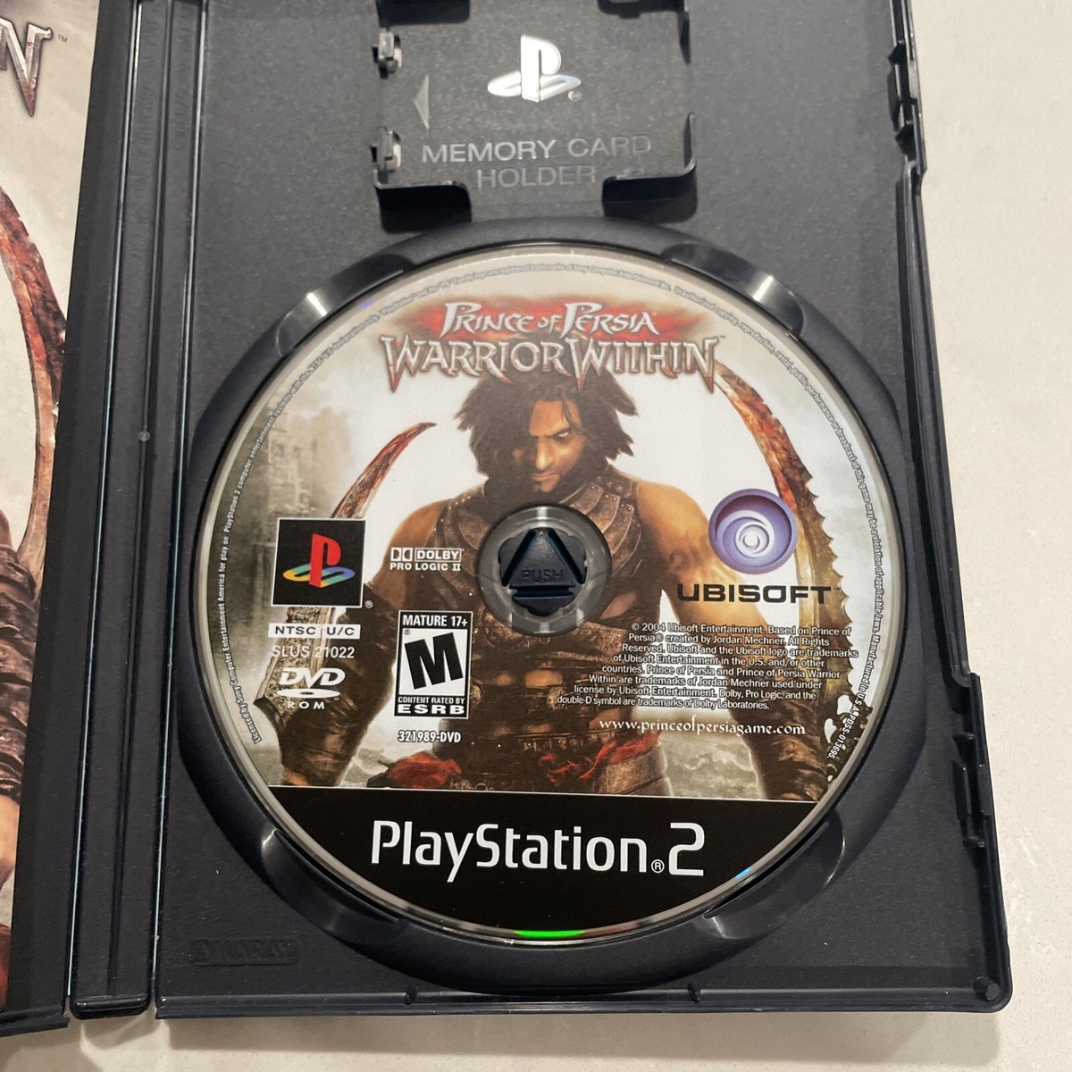 Prince of Persia Warrior Within - PlayStation 2, Ubi Soft, DVD 8888321989