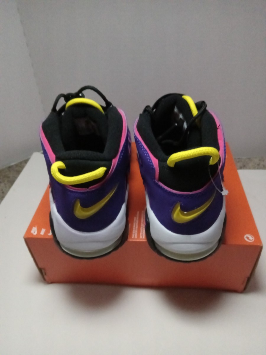 Nike Air More Uptempo 96 GS Size 6.5Y/ 8 WMN Black Court Nike Air More Uptempo 96 GS Size 6.5Y/ 8 WMN Black Court