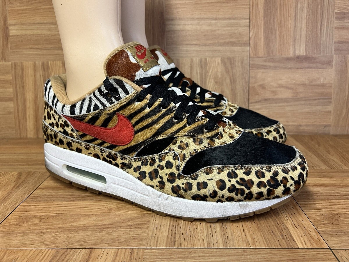 Nike Air Max 1 アニマル Nike Air Max 1 DXL Atmos Animal Pack 2.0 Men's Size 13 Wheat