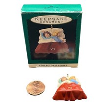 Hallmark Keepsake Miniature Ornament 1993 The Night Before Christmas 2 in Series