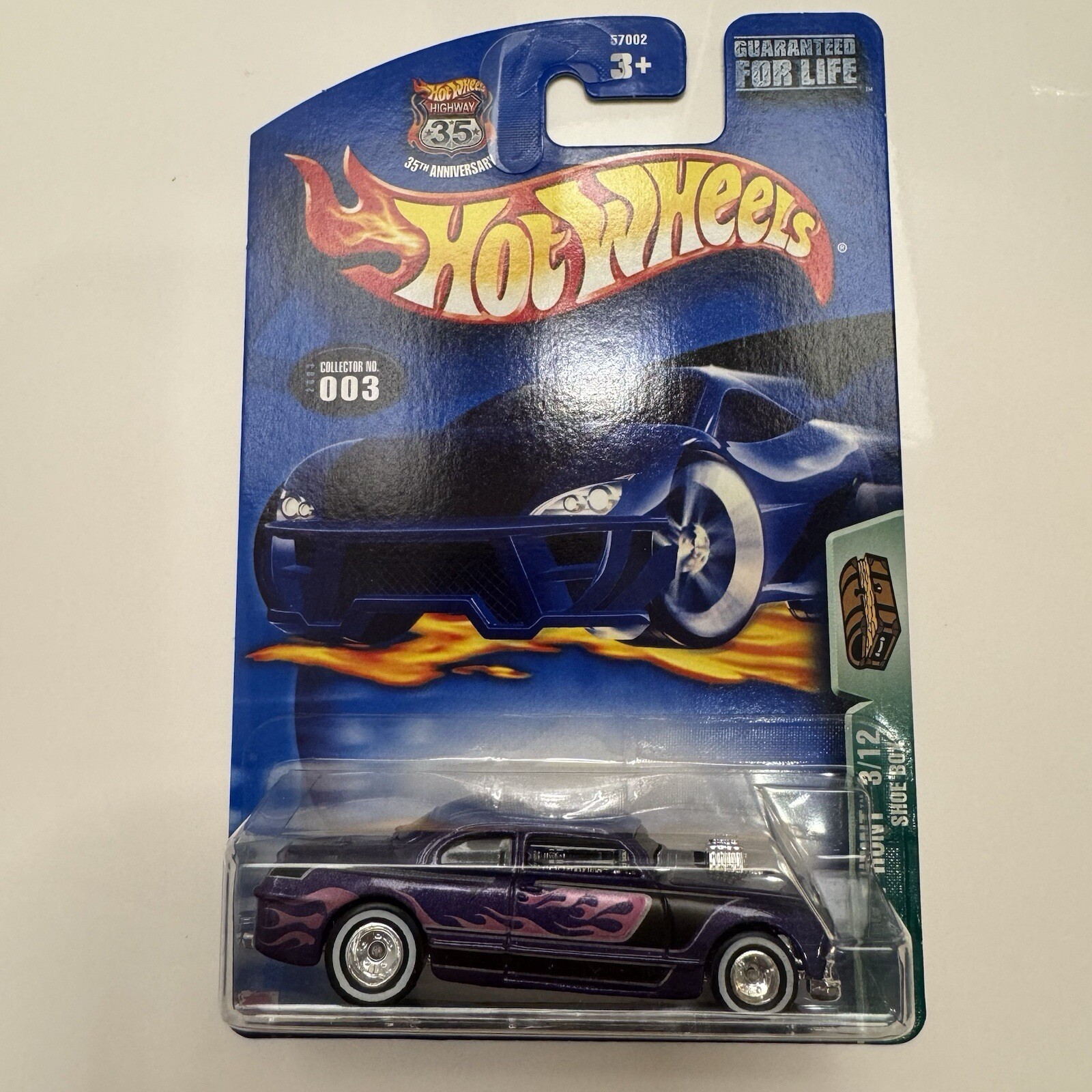 Hot Wheels 2003 Treasure Hunt • Shoe Box •