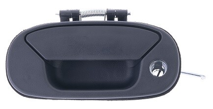MANIGLIA PORTELLONE FIAT DOBLO 2000-2005 NERA C/BL PORTA CARICO POST - Foto 1 di 2