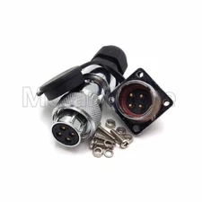 WS20 4 Pin Aviation Waterproof IP67 Connector,AC DC Industrial Power Connectors
