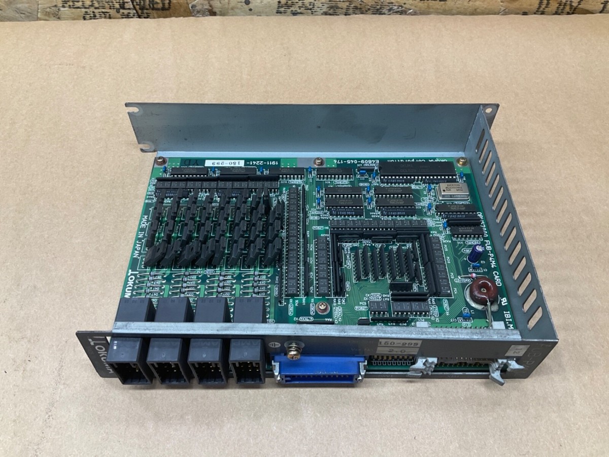 OKUMA FUB-P4M4 fubp4m4 1911-2241 拡張モジュール FUB-P4M4 1911-2241 Okuma I/O module. Opus7000. REBUILT & TESTED | eBay